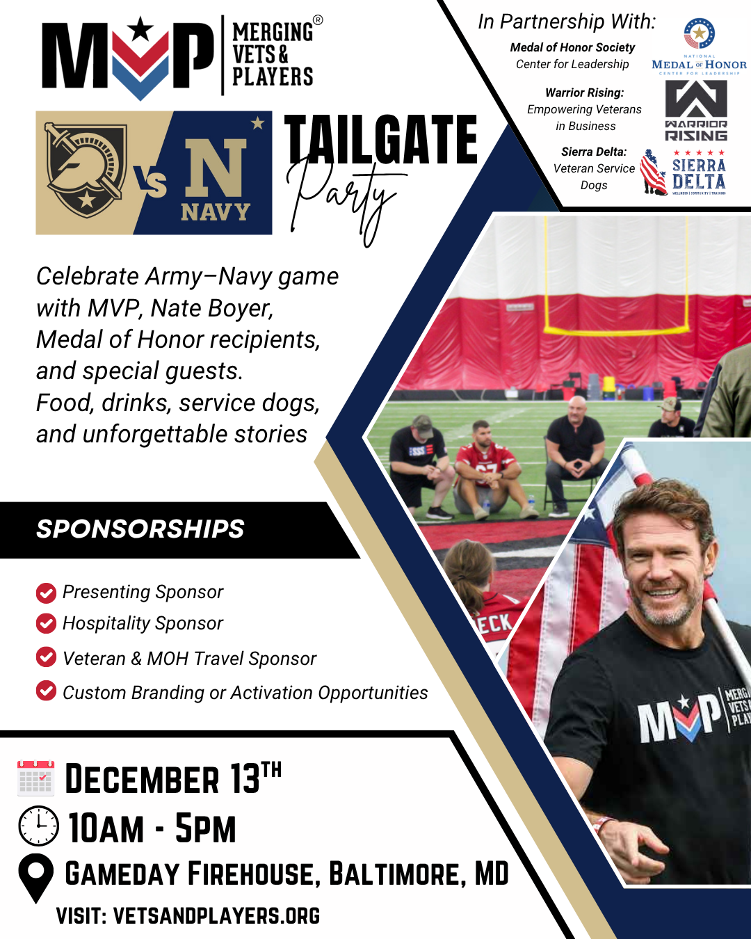 Blue and White Modern Tailgate Party Instagram Post